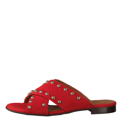Sandals Summer Red/silver