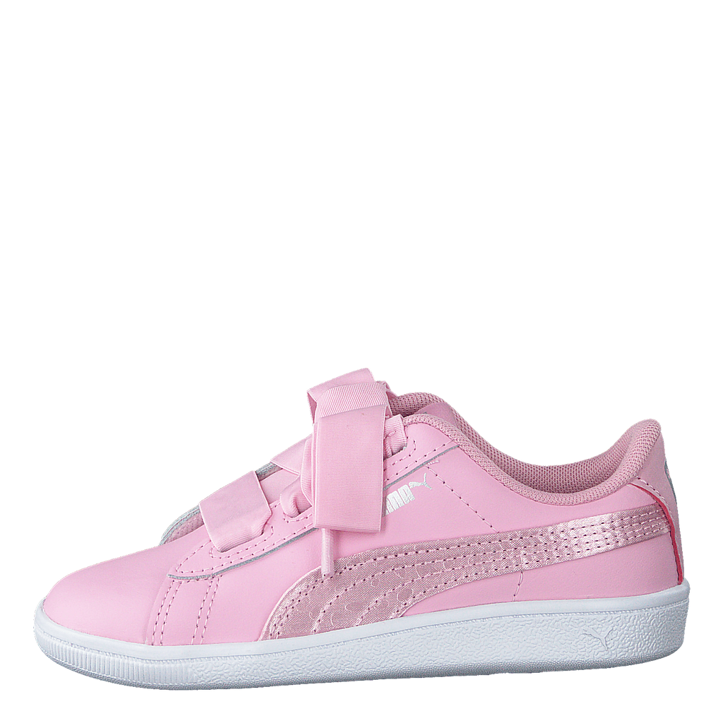 Puma Puma Vikky Ribbon L Satin Inf Pale Pink-pale Pink –