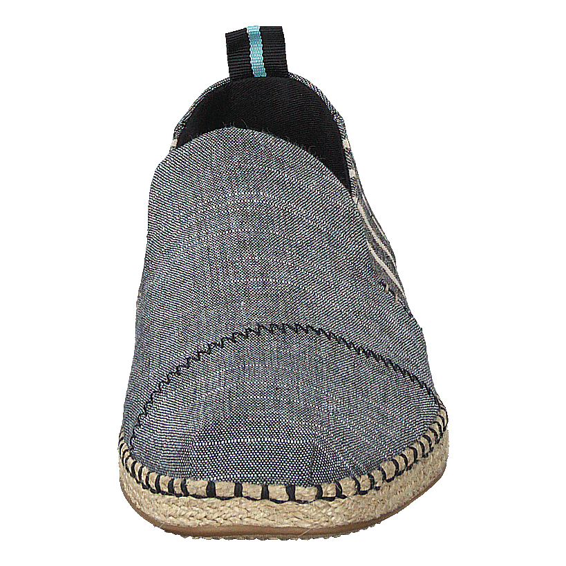 Black Rugged Chambray Grey