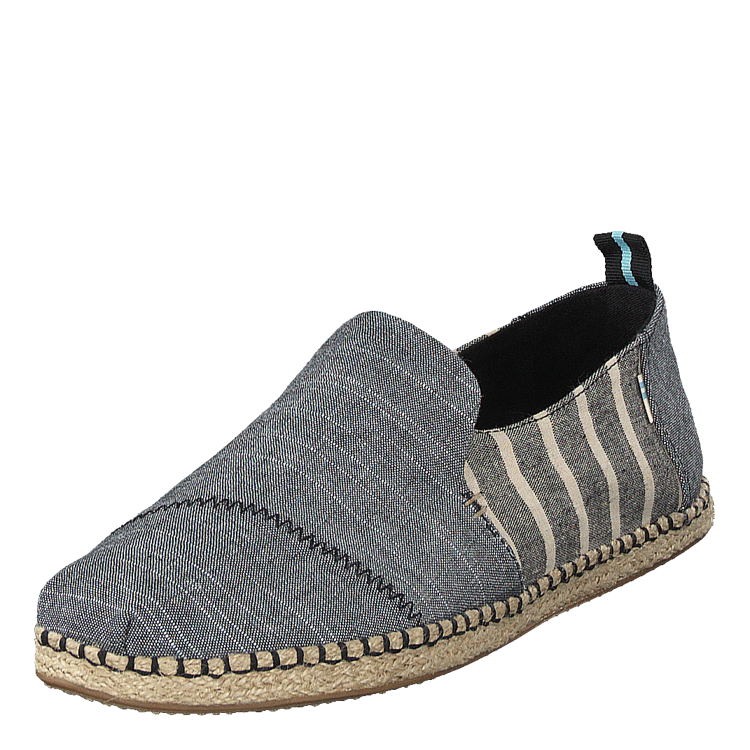 Black Rugged Chambray Grey