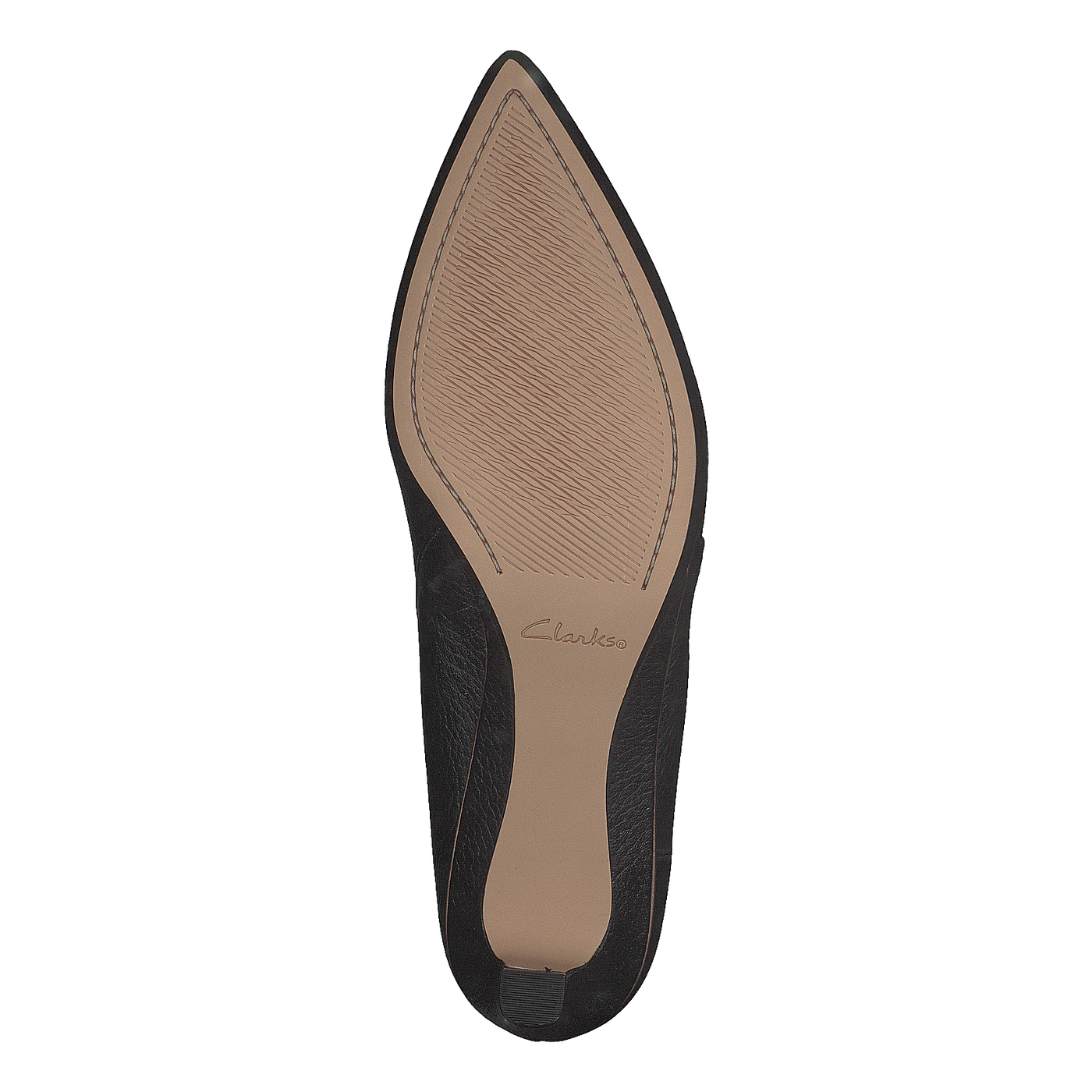 Clarks Ellis Rose Black Leather Brandosa