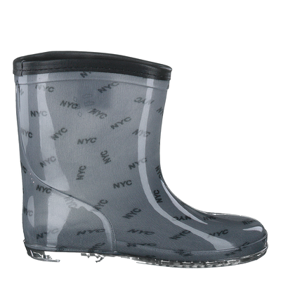 Rubber Boot Baby Nyc All Over Print - Blue