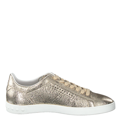 Leather Sneakers Oro