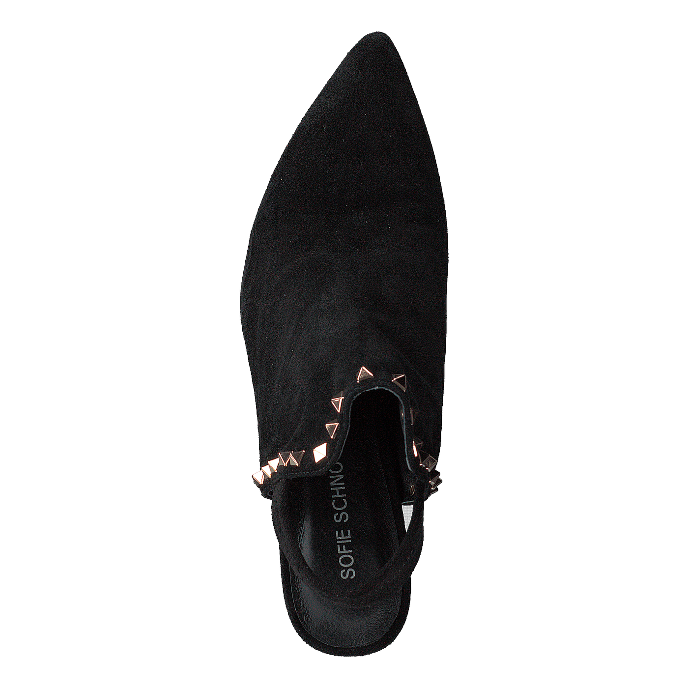 Shoe Stiletto Slipper Blk - Black