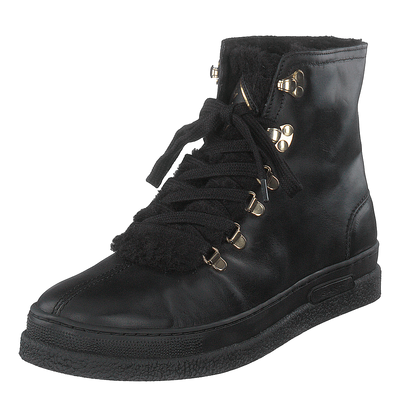 Maria Mid Lace Boot G00 Black