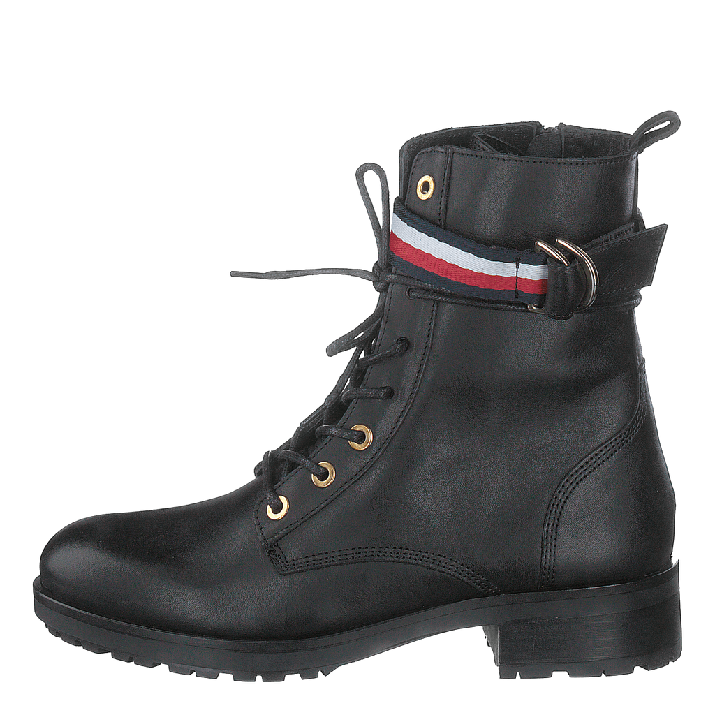 Tommy hilfiger corporate ribbon bikerboot new arrivals