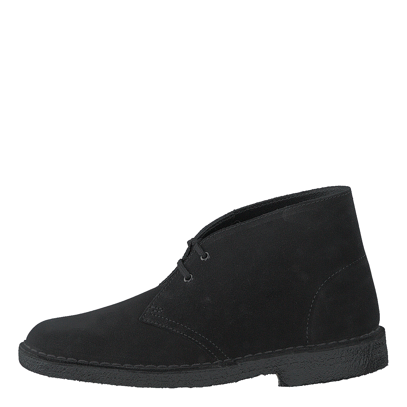 Desert Boot. Black Suede