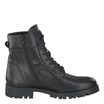 Biacollins Winter Leather Boot Black