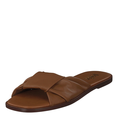 Knot Soft Sandal Cognac