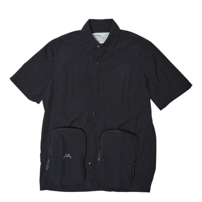 Utility Pocket Shirt Sleeve Sh Black
