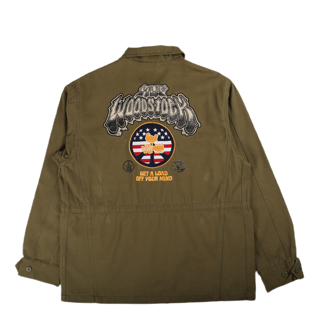 X Woodstock Objector M65 Jacke Green