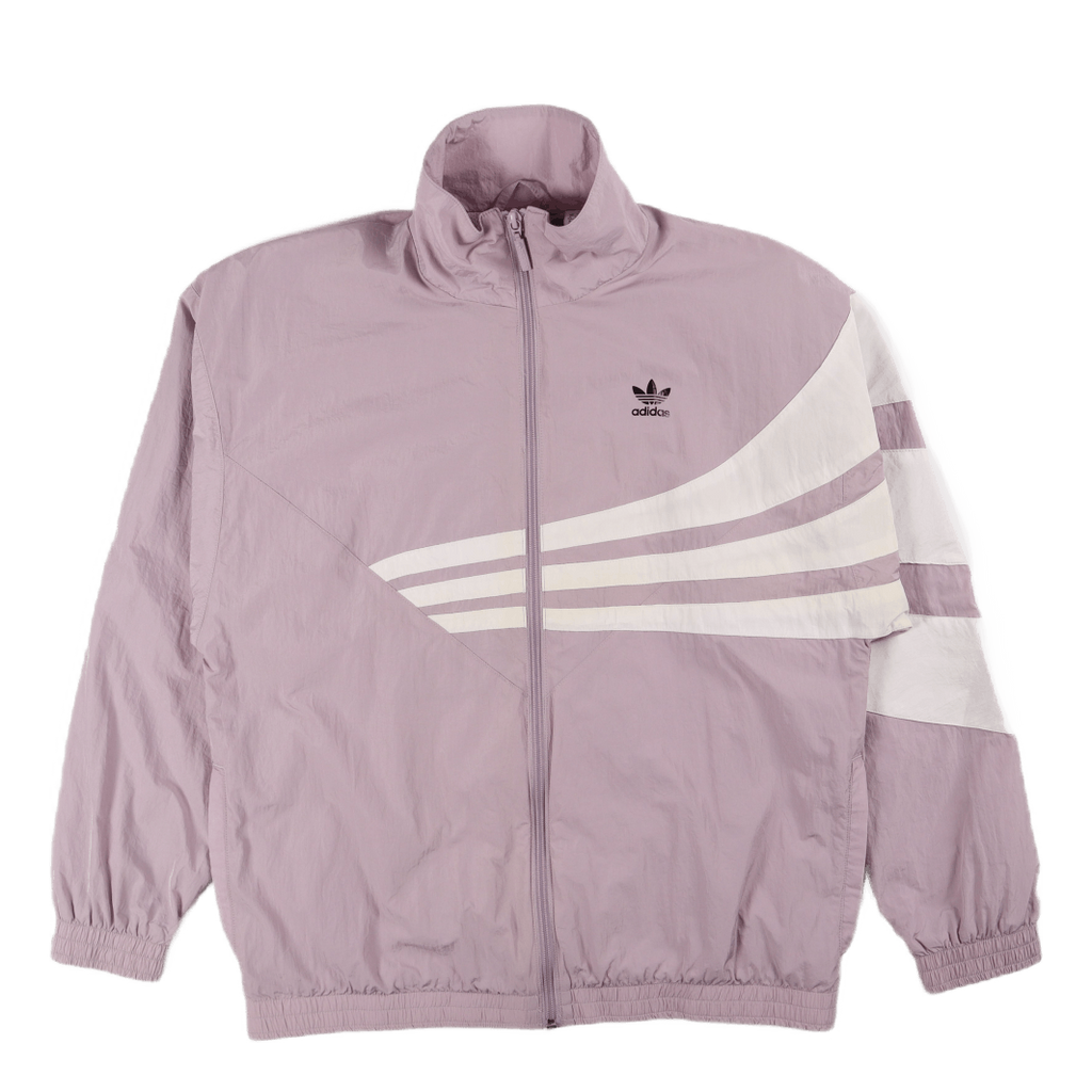 Adidas track top purple sales