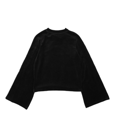 Velvet Sweater Black