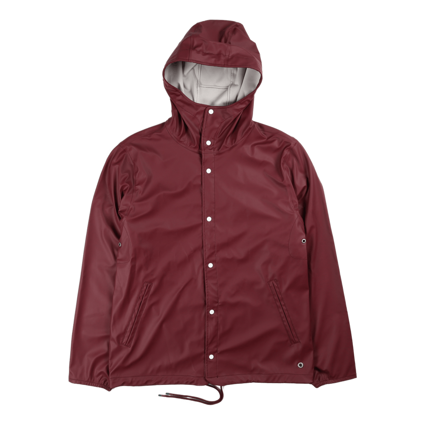 Forecast Hooded Coach Jacket Red