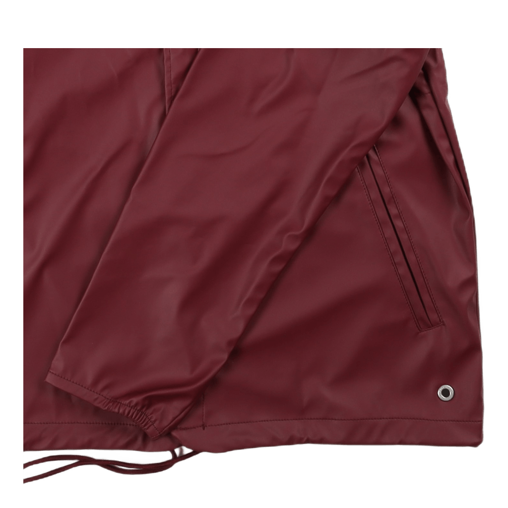 Forecast Hooded Coach Jacket Red