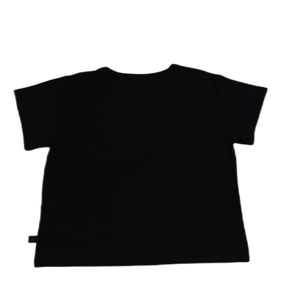 Tilted Pocket T-shirt Black
