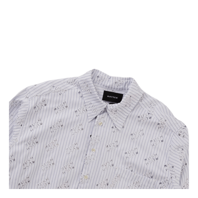 Rush Rush Embroidery Shirt White
