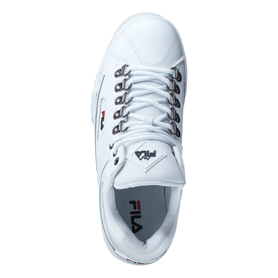Fila white trailblazer wedge sneakers clearance