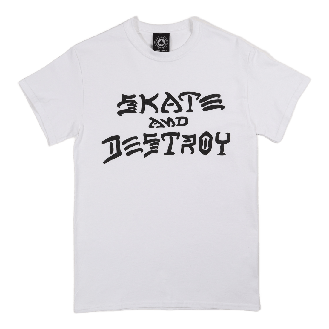 Skate And Destroy Tee White