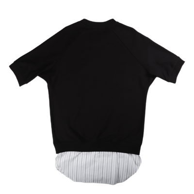 Poplin Tail Sweatshirt Black