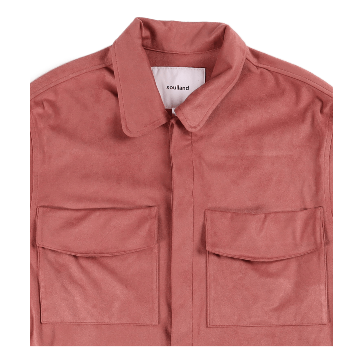 Skip Suede Shirt Pink