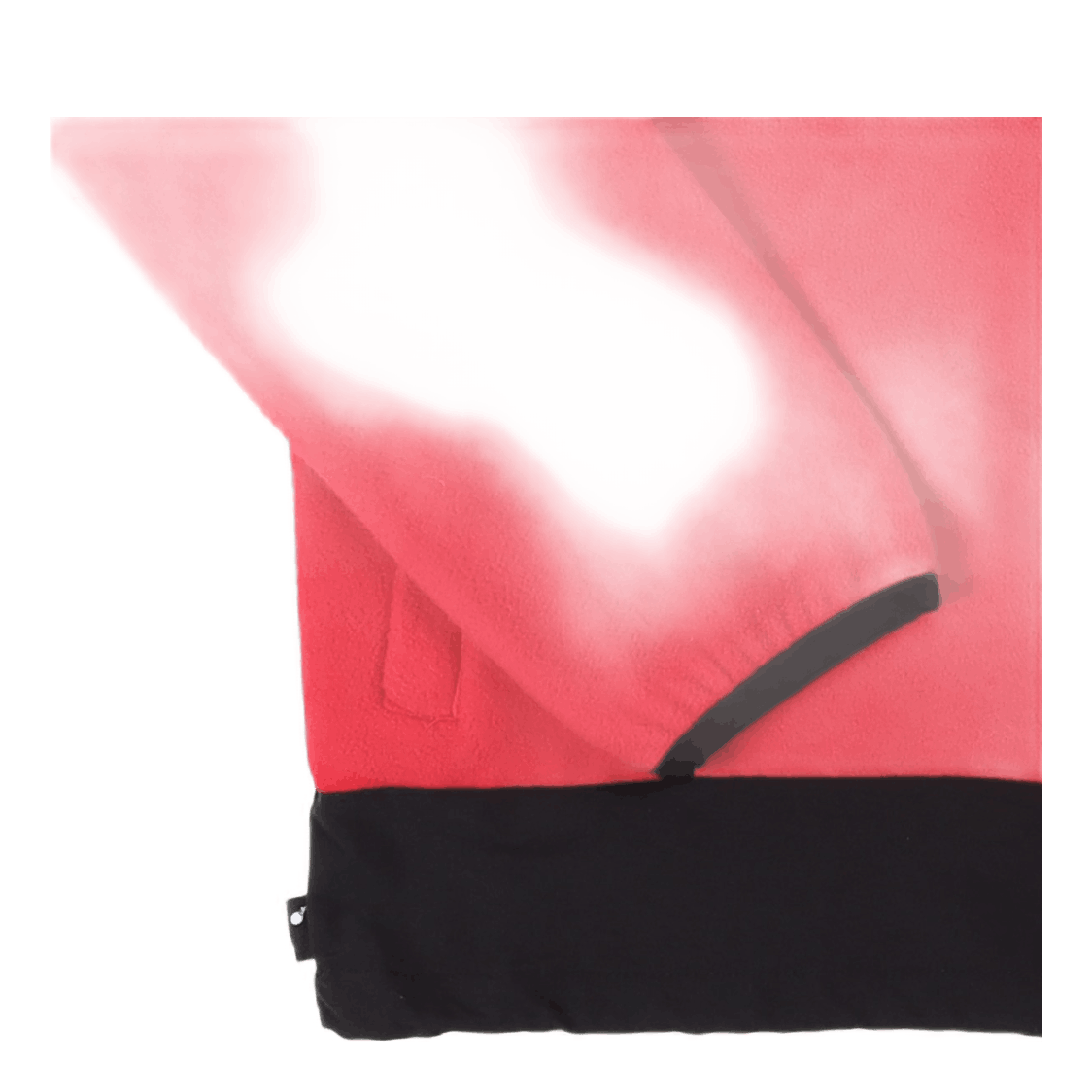 Sonder Half Zip-up Sweatshirt Red