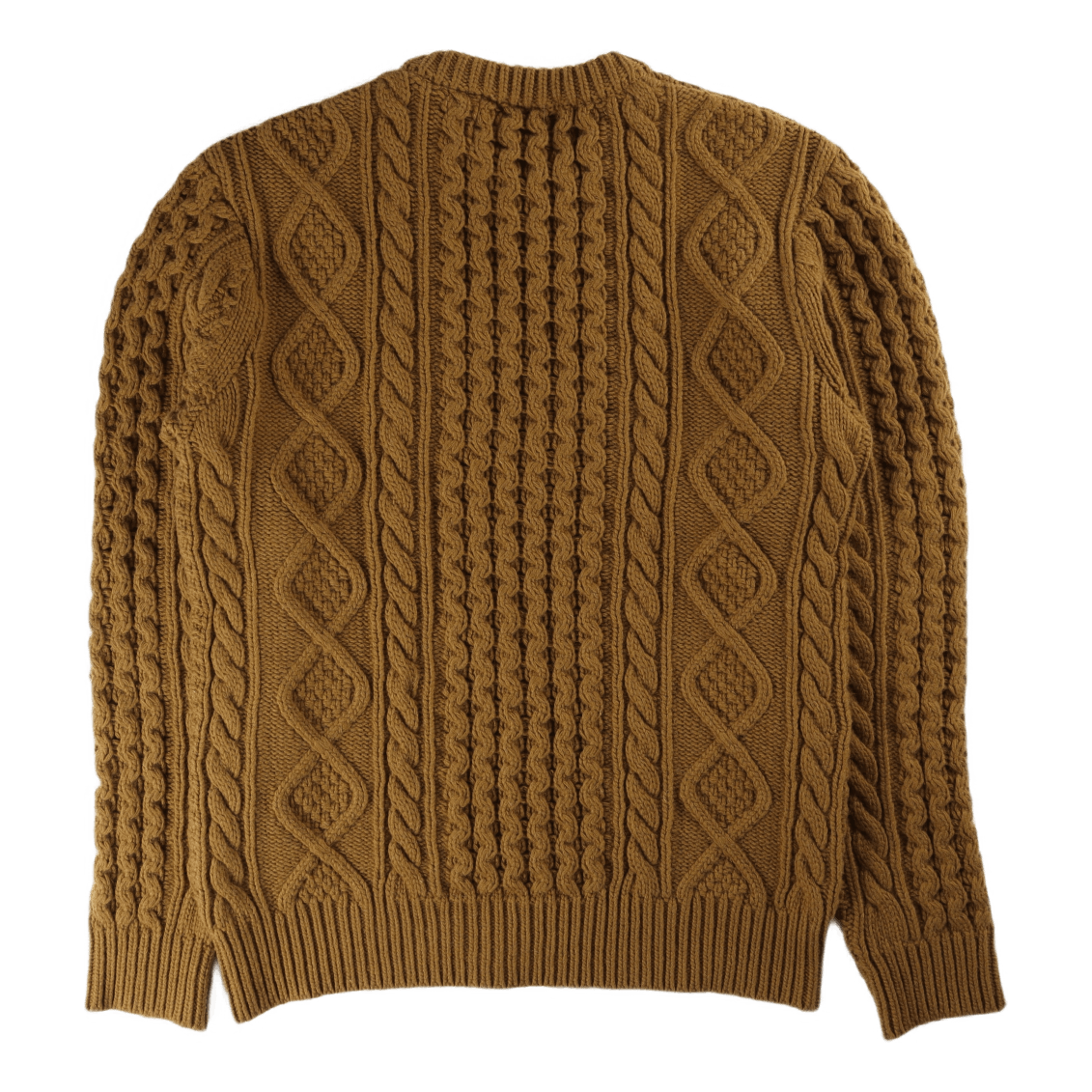 Cable Knit Crew Green