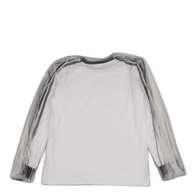 Covered Long Sleeve T-shirt White