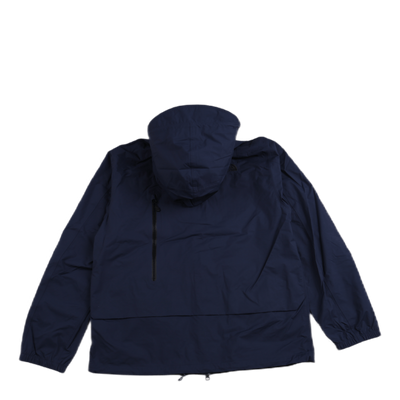 Double Cargo Hooded Jacket Blue