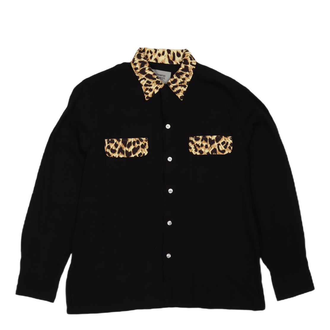 Wacko Maria 50's Shirt Wacko Maria Black / Leopard Pr