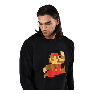 Sweater Mora Super Mario Black
