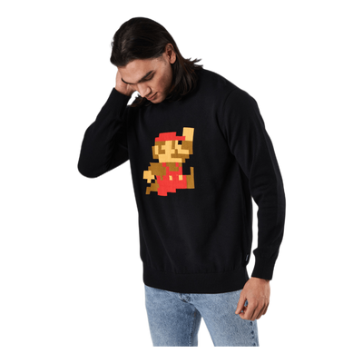 Sweater Mora Super Mario Black