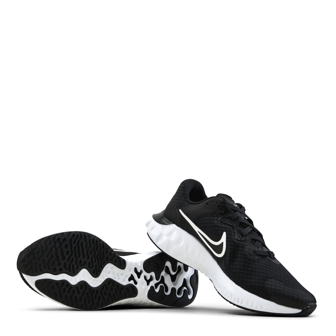 Renew Run 2 Men's Running Shoe Black/white-dk Smoke Grey