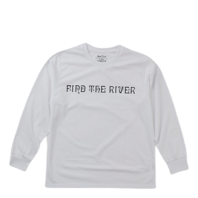 Crew Neck Tee - Find The River White