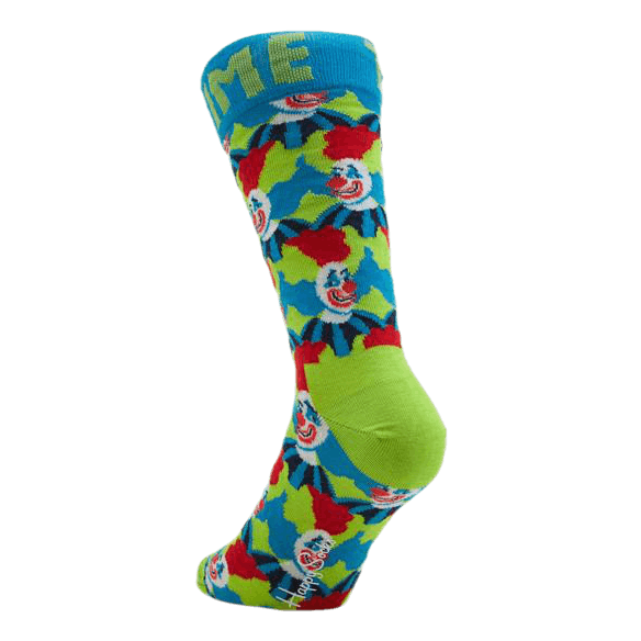 Clown Sock Green