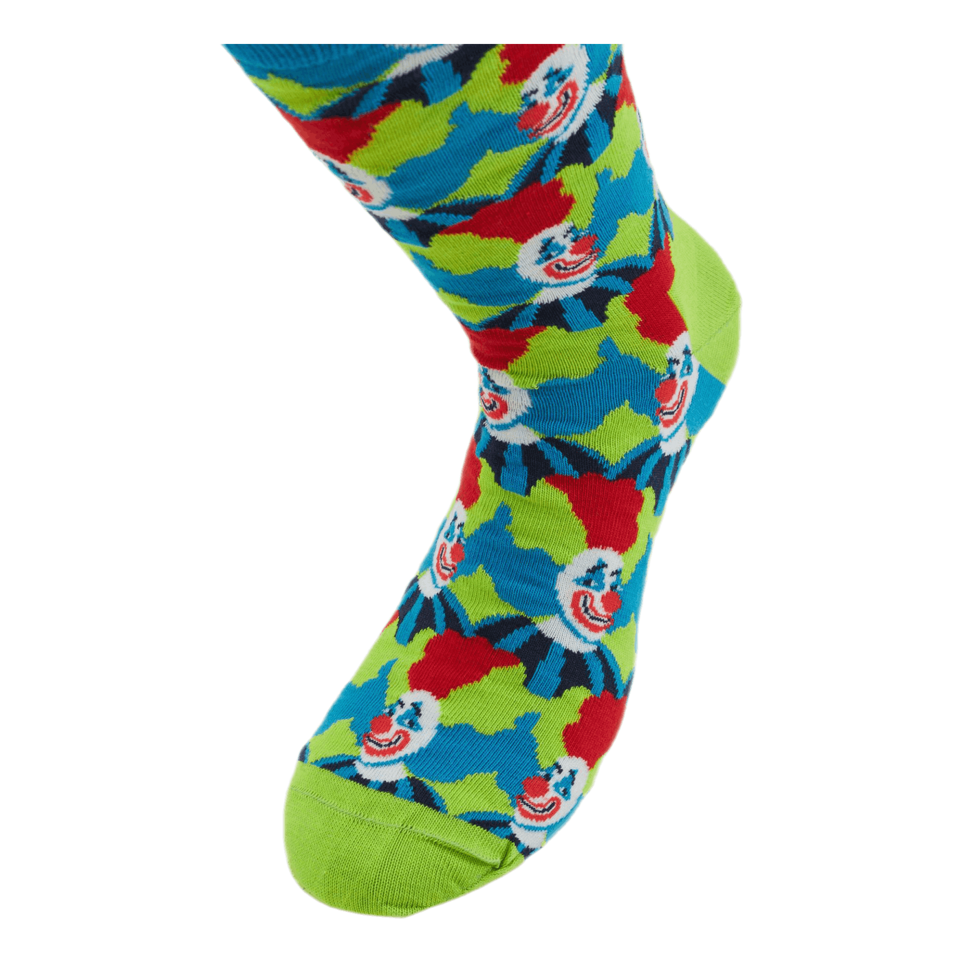 Clown Sock Green