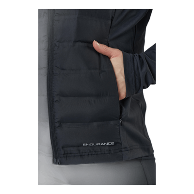 Reitta W Hot Fused Hybrid Jacket Black