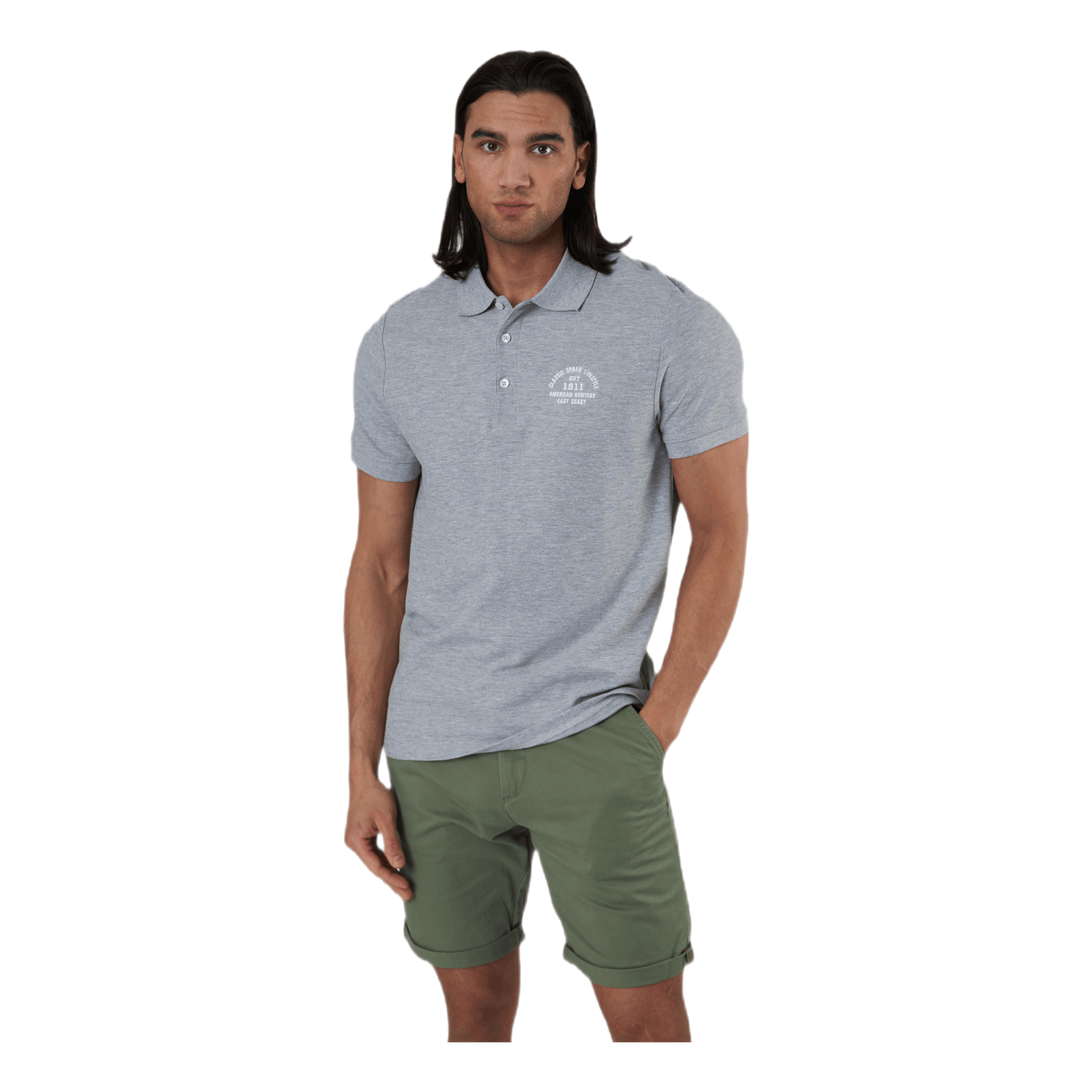 Simon M polo Grey