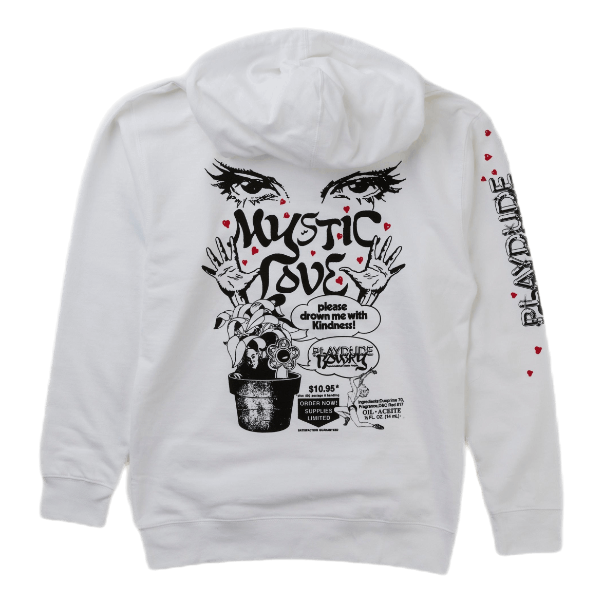 X Bow3ry Mystic Love Pullover  White