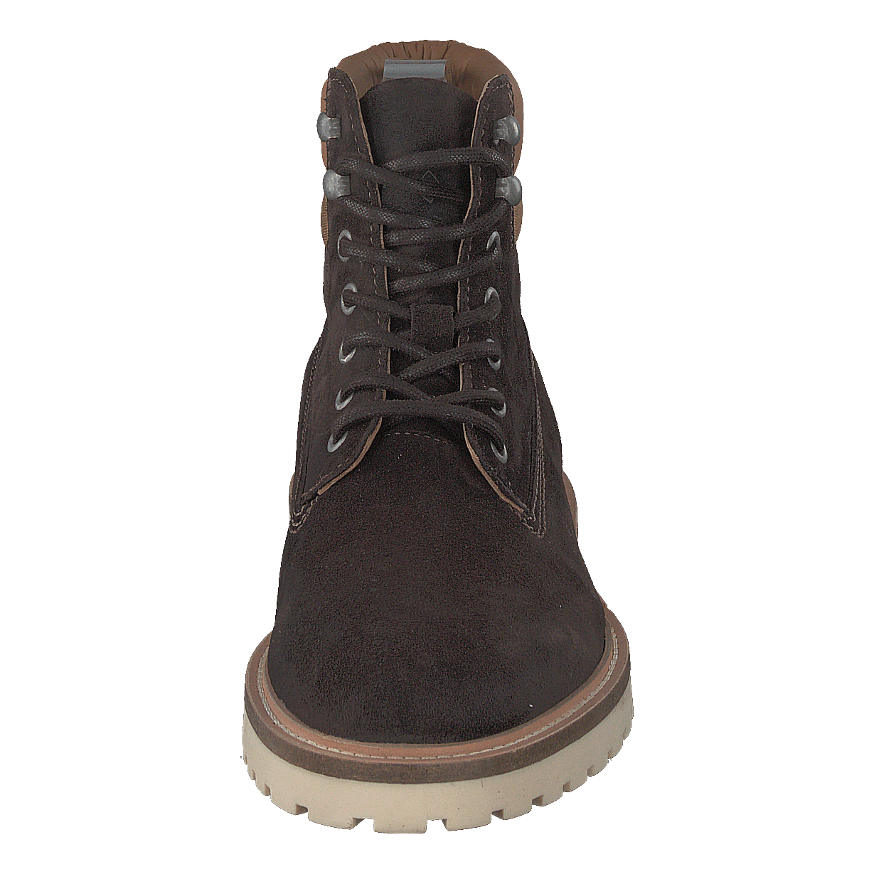 Roden Mid Lace Boot Dk Brown+toffee
