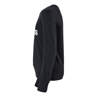 Adidas Girls Essentials Big Logo Sweatshirt Black / White