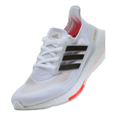 Ultraboost 21 Shoes Cloud White / Core Black / Solar Red