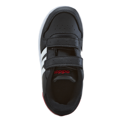 Hoops 2.0 Shoes Core Black / Cloud White / Vivid Red