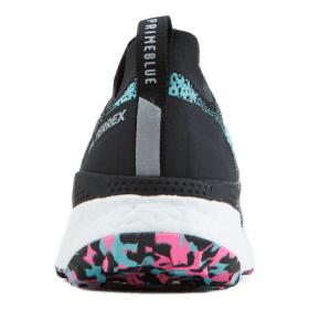 Terrex Two Ultra Trail Running Shoes Acid Mint / Core Black / Screaming Pink