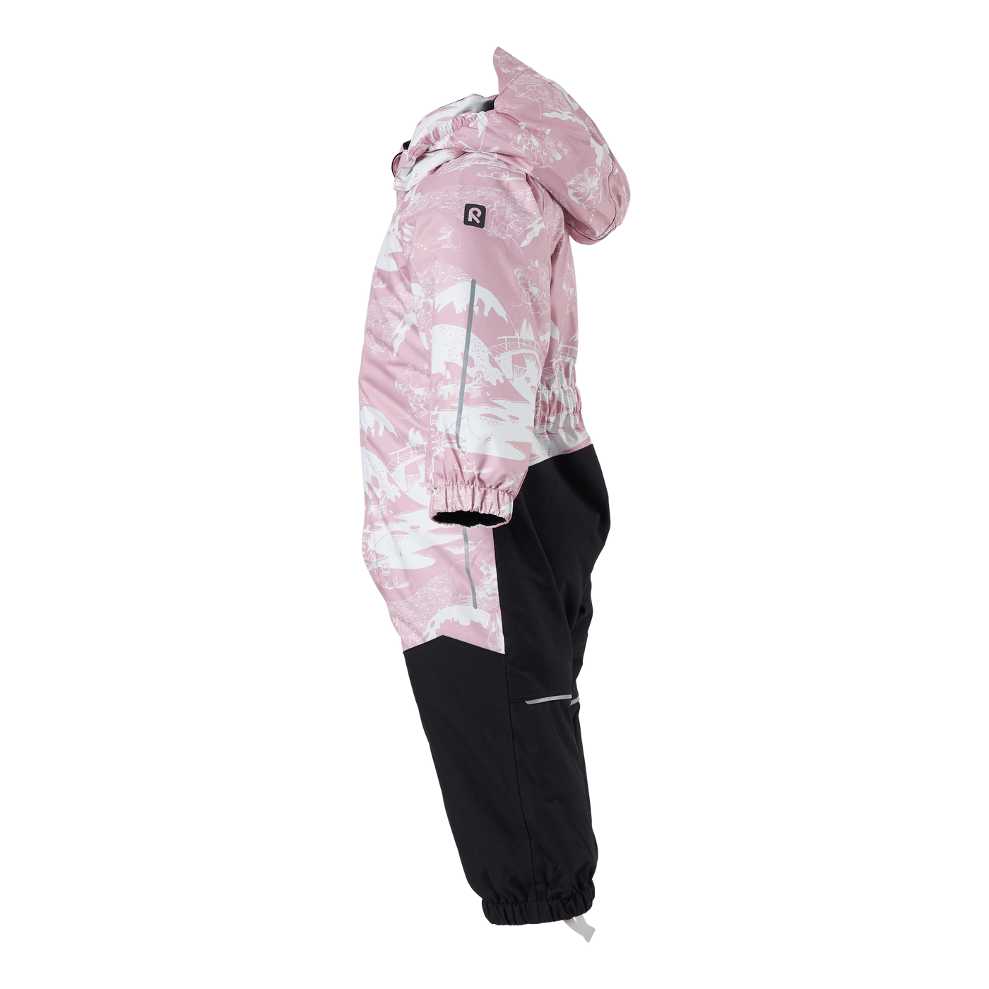 Overall, Moomin Lyster Rosy Pink