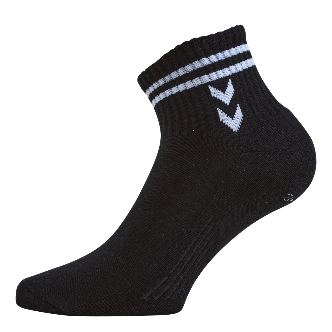 Hmlstripe 4-pack Mid Cut Socks White/black