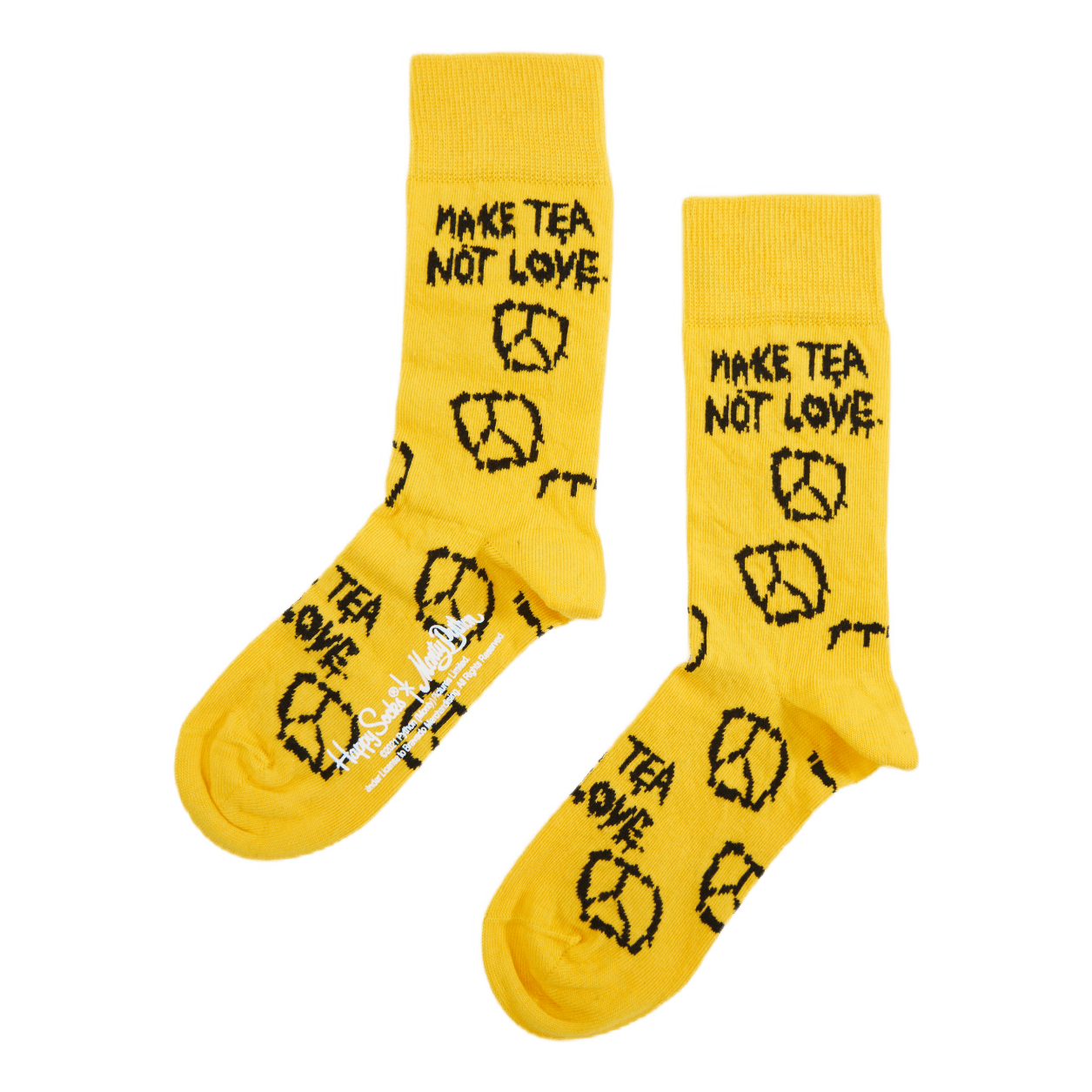 Hells Grannies Sock Medium Yellow