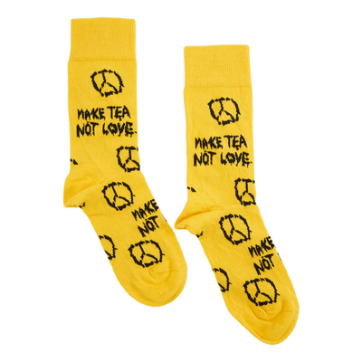 Hells Grannies Sock Medium Yellow