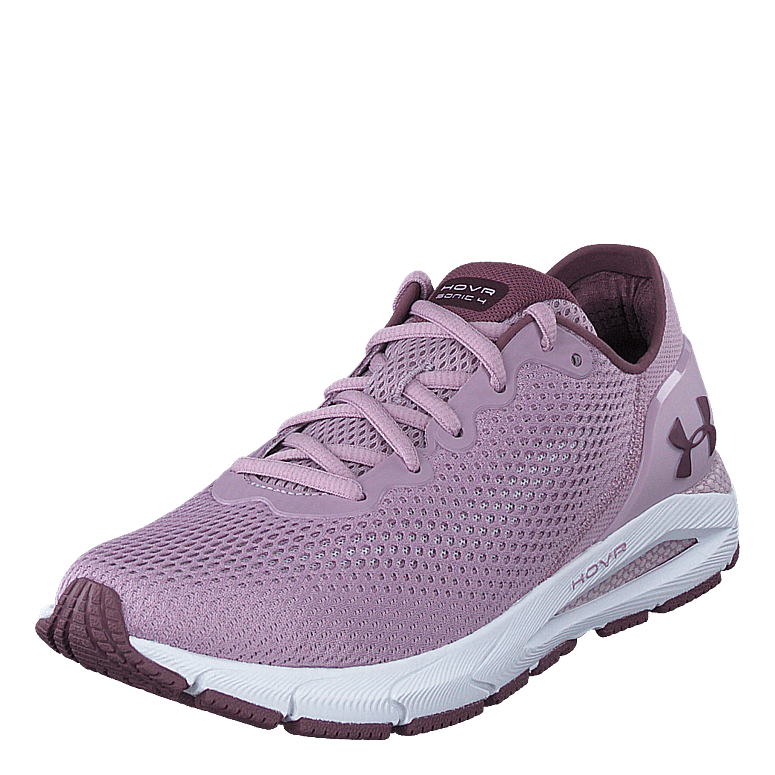 Ua W Hovr Sonic 4 Mauve Pink / White / Ash Plum