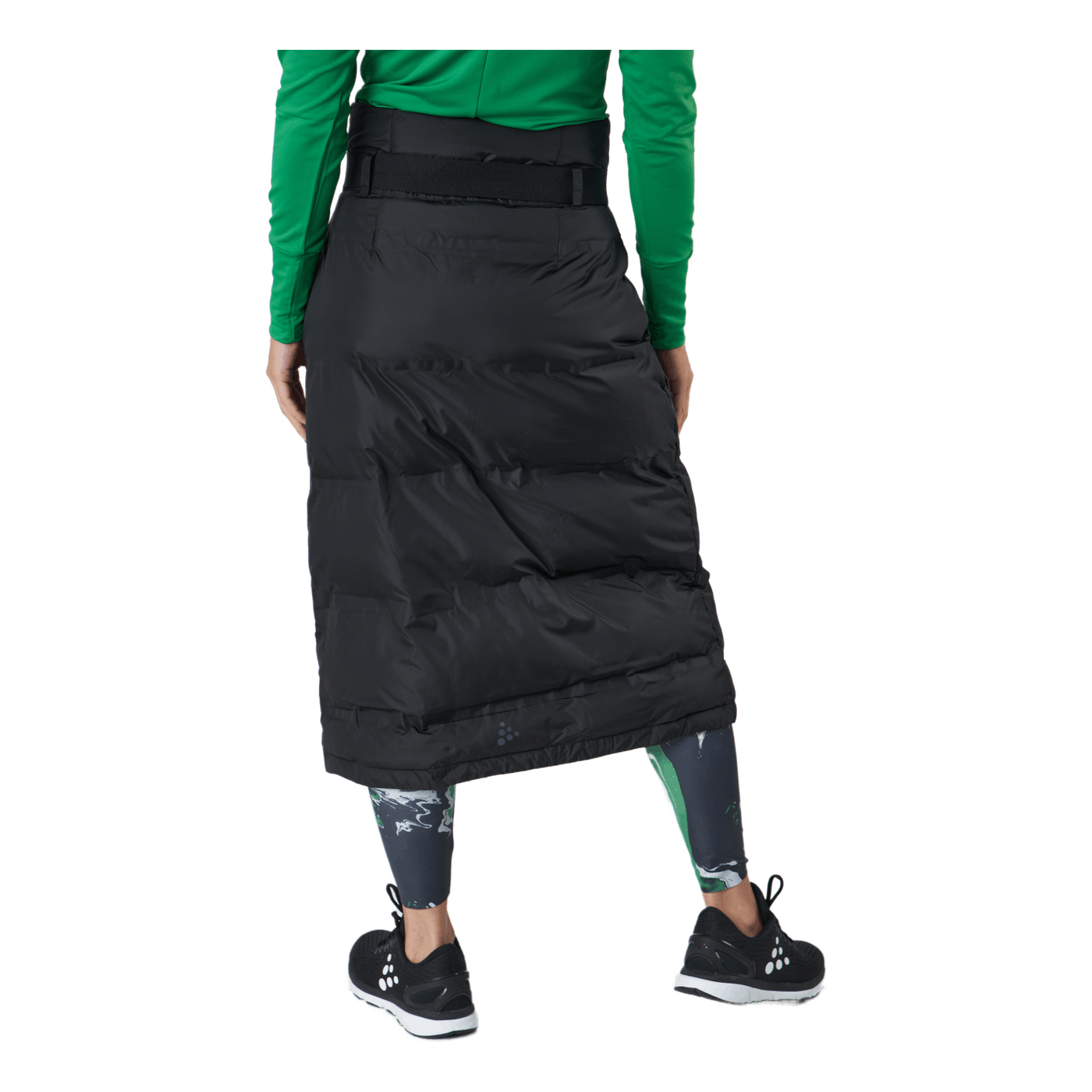 Faun Padded Skirt W Black